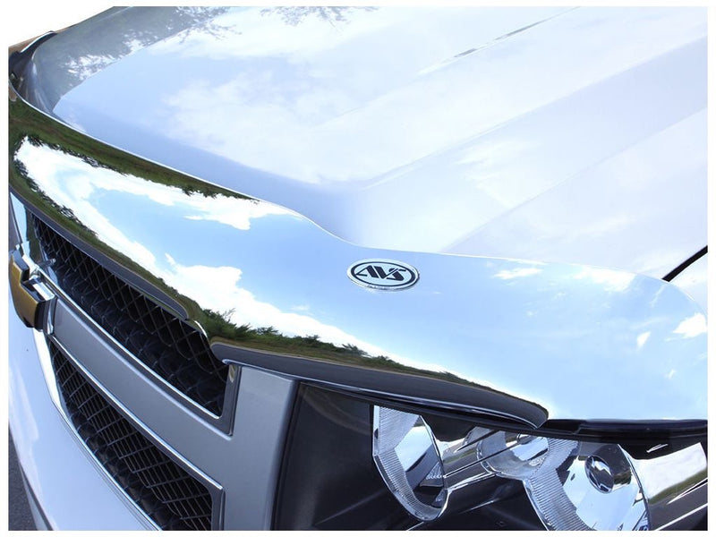 Bonnet Protector/Hood Shield, Chrome