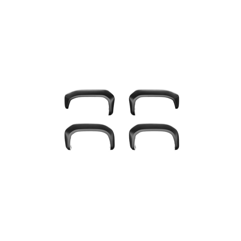 Extend-A-Flender Smooth Fender Flares, Black, Front & Rear