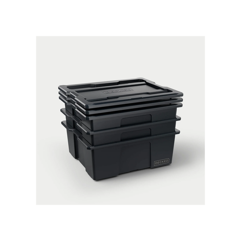Payloader 32 - D-co bin, Black, 3 Pack