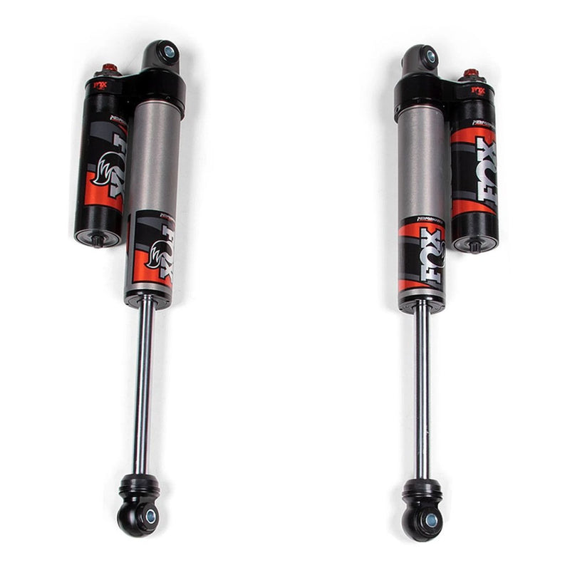 Front Fox Performance Elite Series 2.5" Coilover Remote Reservoir Shocks, Suits 6" Lift, Set of 2