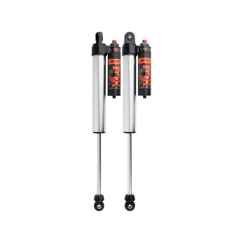 Rear Fox Factory Series 2.5" Piggyback Remote Reservoir DSC Shocks, Suits 4-6 Lift, Set of 2