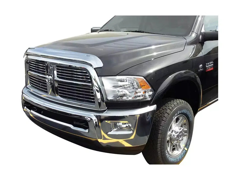 Bonnet Protector/Bug Shield, Chrome