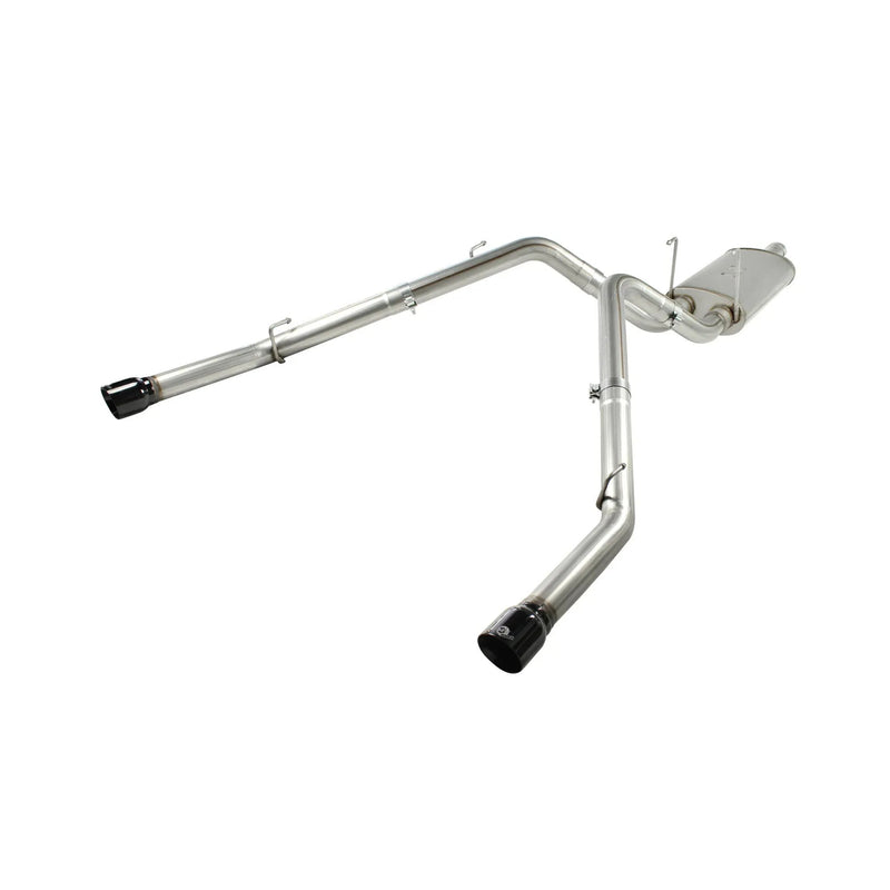 V8-5.7L Hemi Mach Force-XP 3inch 409 Stainless Steel Cat Back Exhaust System Black aFe Power