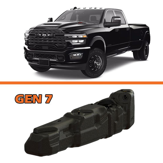 Long Range Fuel Tank, 208L, Crew Cab, 8'0 Tub Long Bed