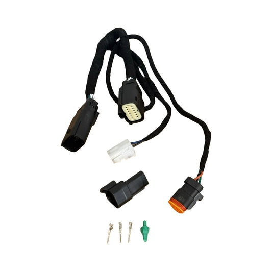 Base Headlight 12 Pin Patch Wiring Harness