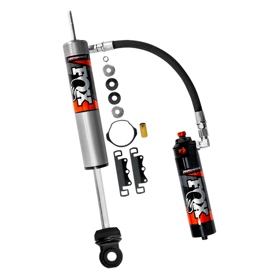 Front Fox Performance Elite Series 2.5" Remote Reservoir DSC Shocks, Suits 4-7" Lift, Set of 2