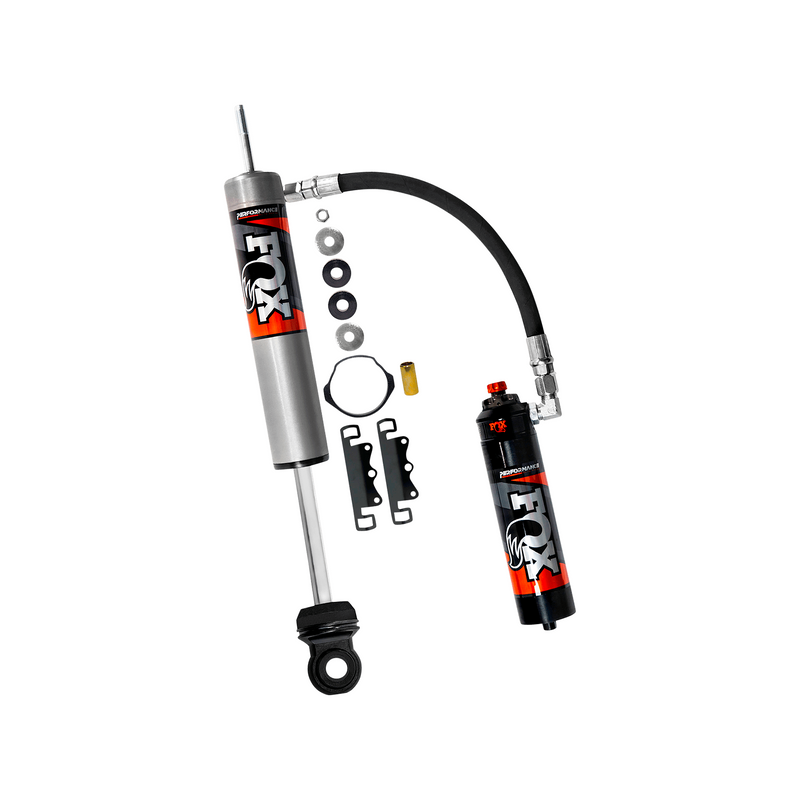 Front Fox Performance Elite Series 2.5" Remote Reservoir DSC Shocks, Suits 4-7" Lift, Set of 2