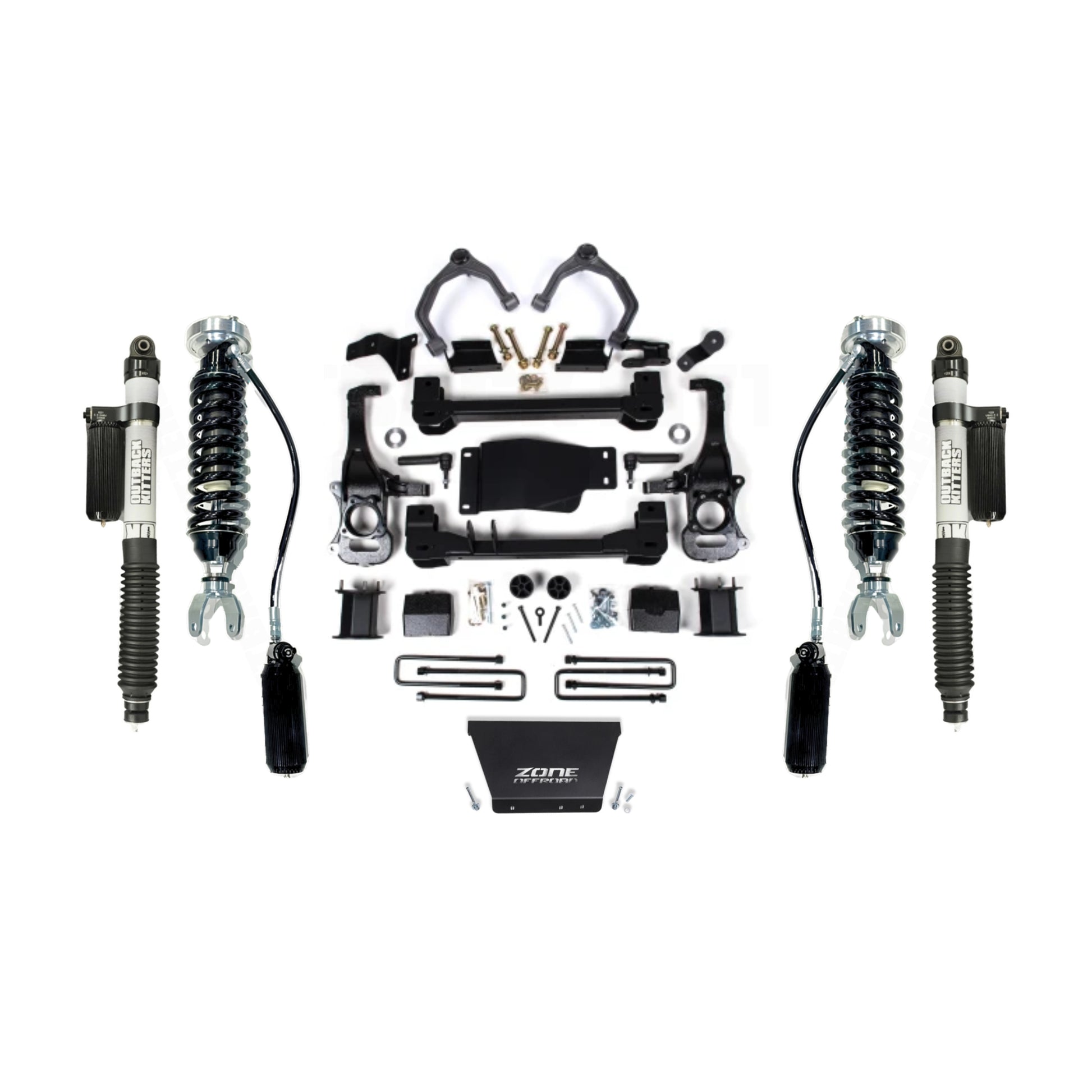 6" Lift Kit with Outback Kitters 2.5" Shocks