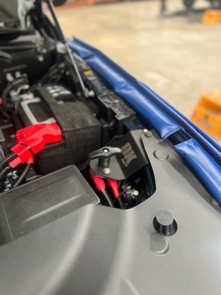 Isolator Bracket Kit, Powdercoated Black