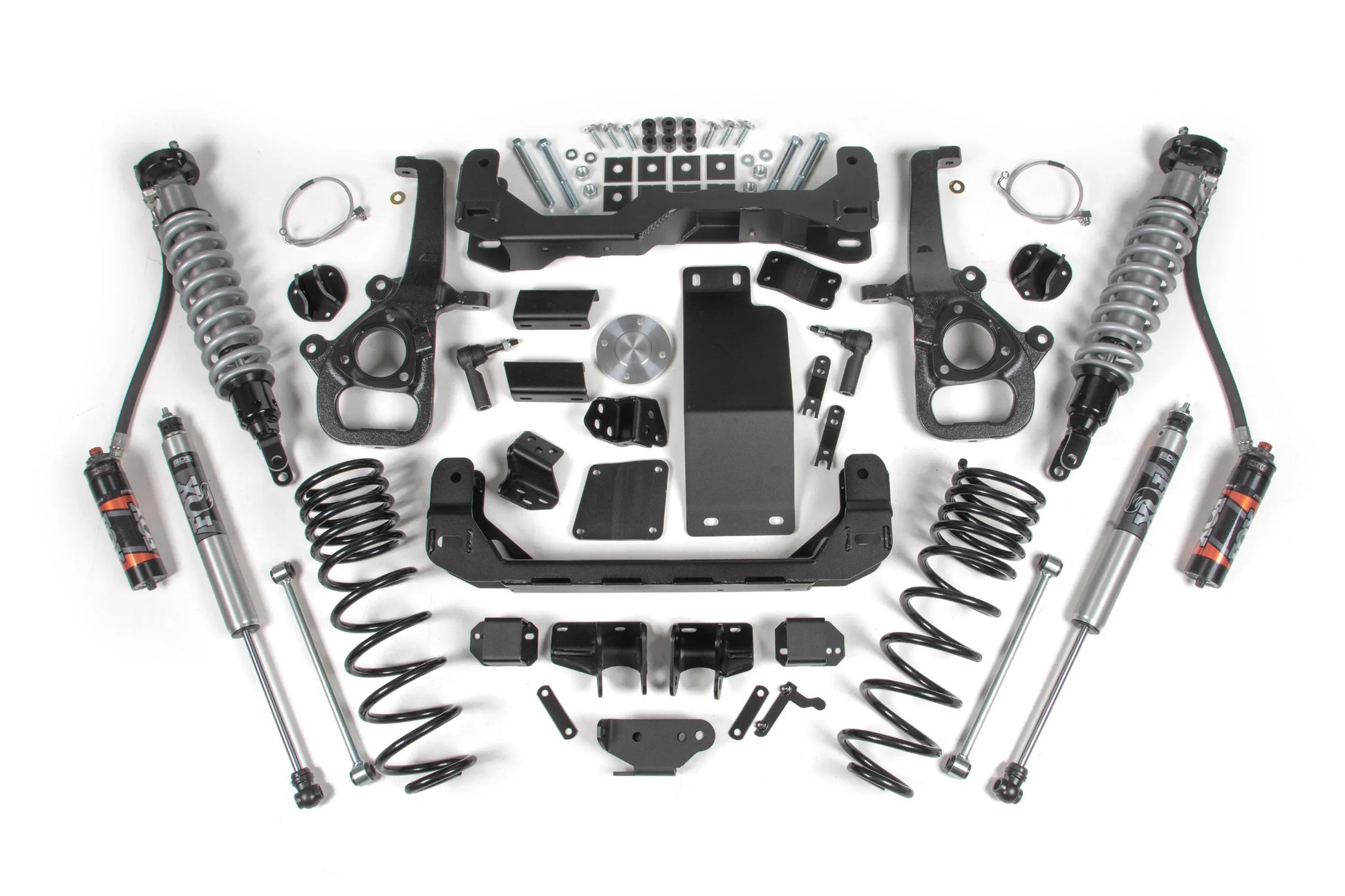 4" Lift Kit with Fox 2.5", Factory Large Bore, 22")