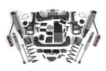 4" Lift Kit with Fox 2.5", Factory Large Bore, 22")