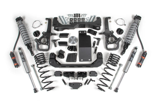 4" Lift Kit with Fox 2.5", Factory Large Bore, 22")