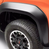 2" Extend-A-Fender Smooth Fender Flares, Black, Front & Rear