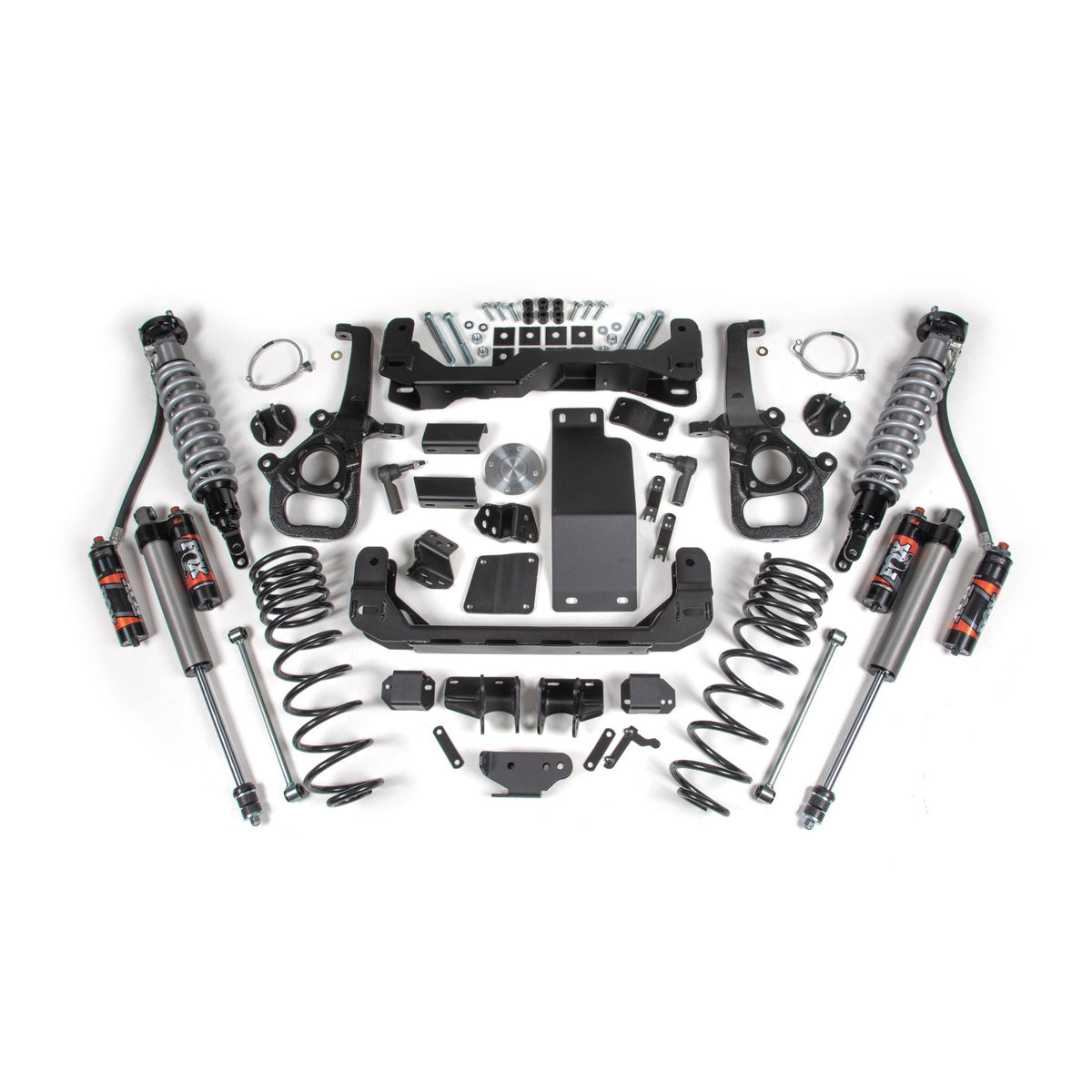 4" Lift Kit with Fox 2.5", Factory Large Bore, 22")