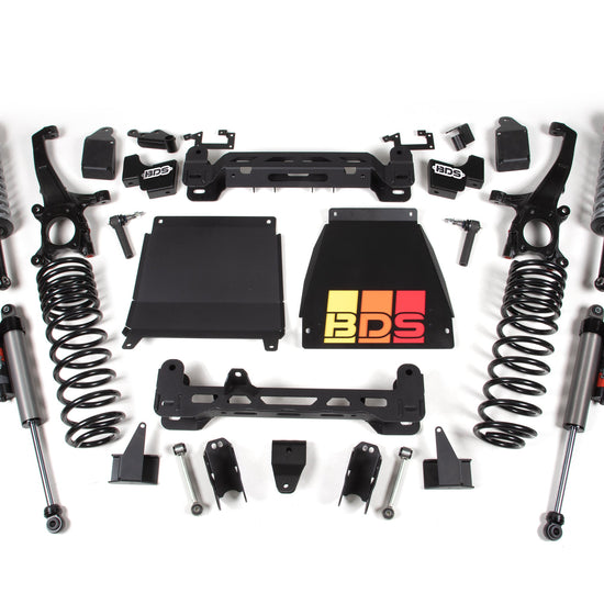 7" Lift Kit with Fox 2.5" Coilover, Rear Fox 2.0