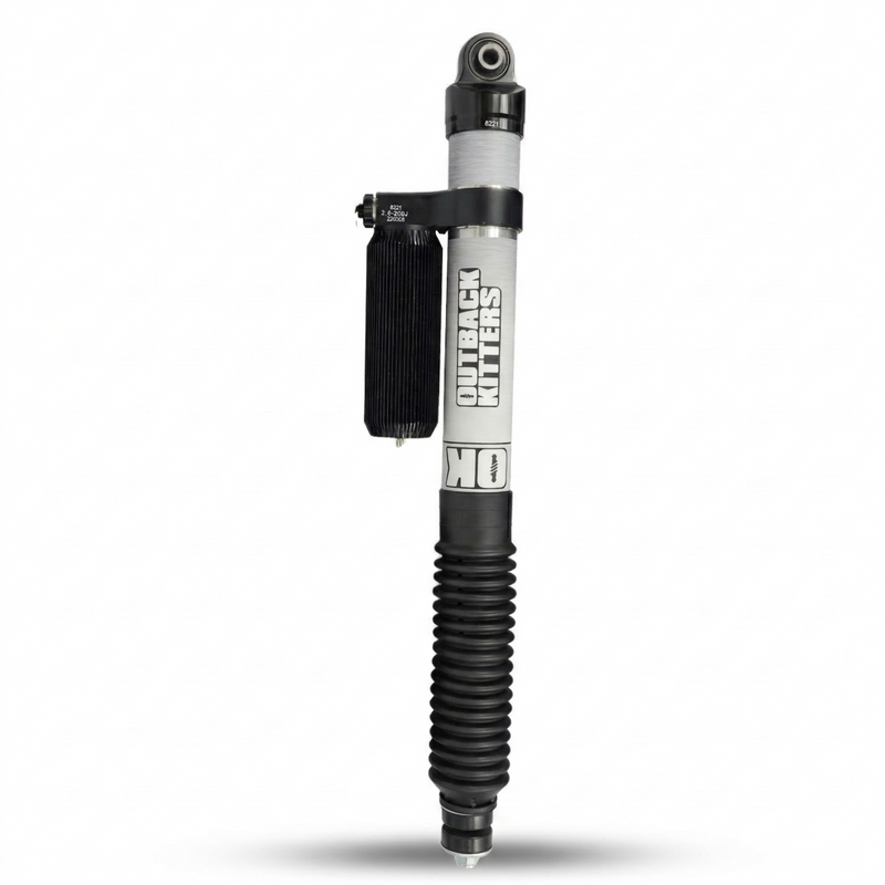 Rear 2.5" Remote Reservoir Shock, Compression Adjuster, to suit 4" Lift, Single