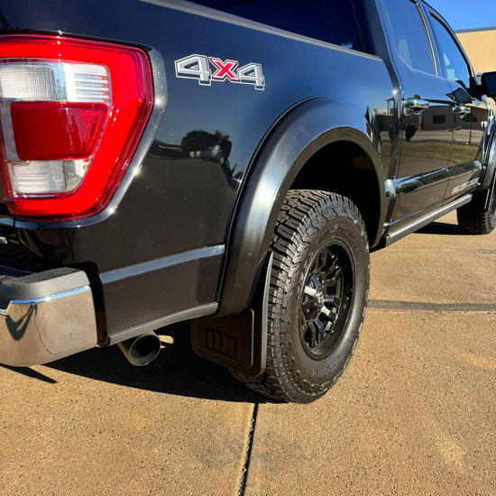 Fender Flares (Smooth) & Mudflaps, Front & Rear