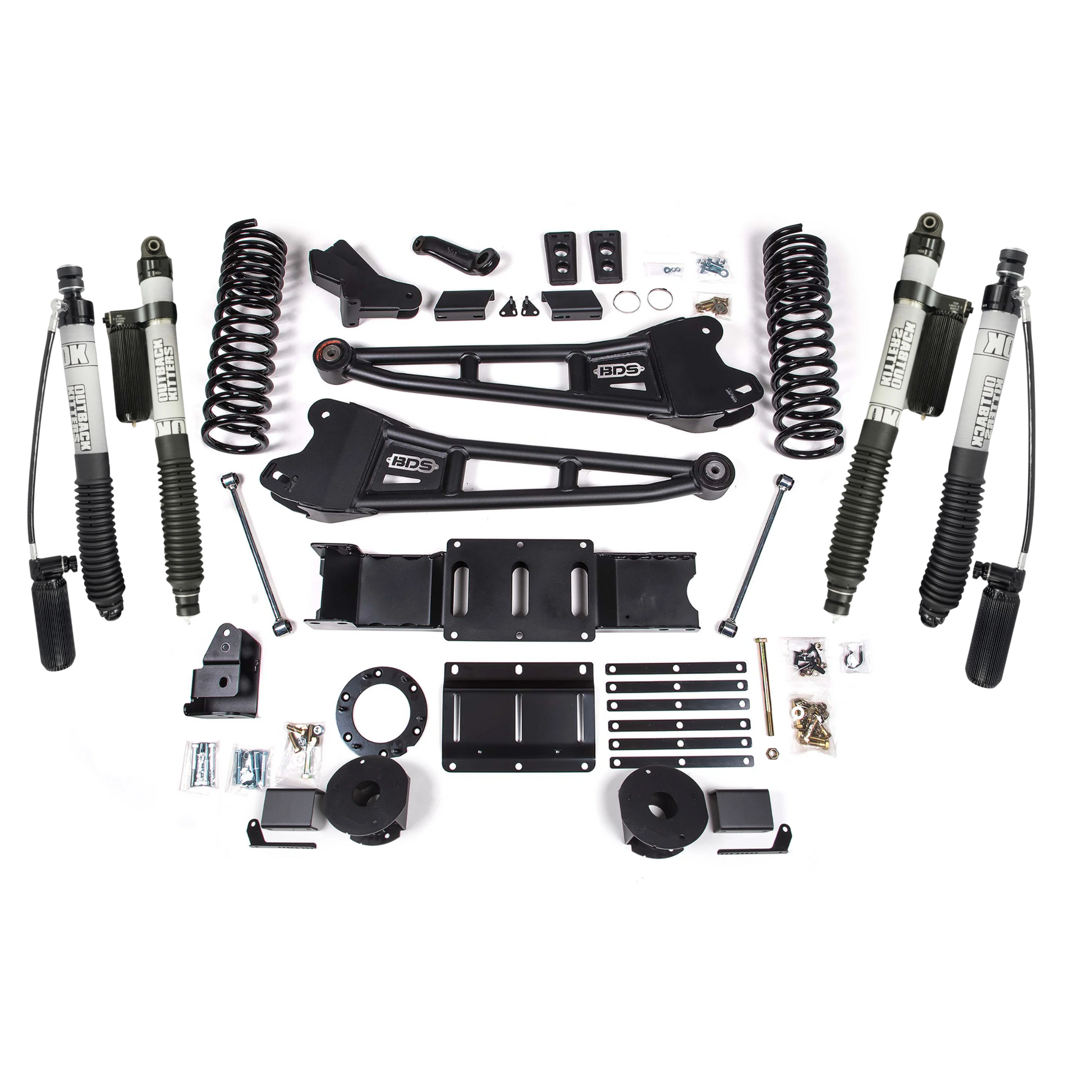 4" Lift Kit with OK 2.5" Shocks