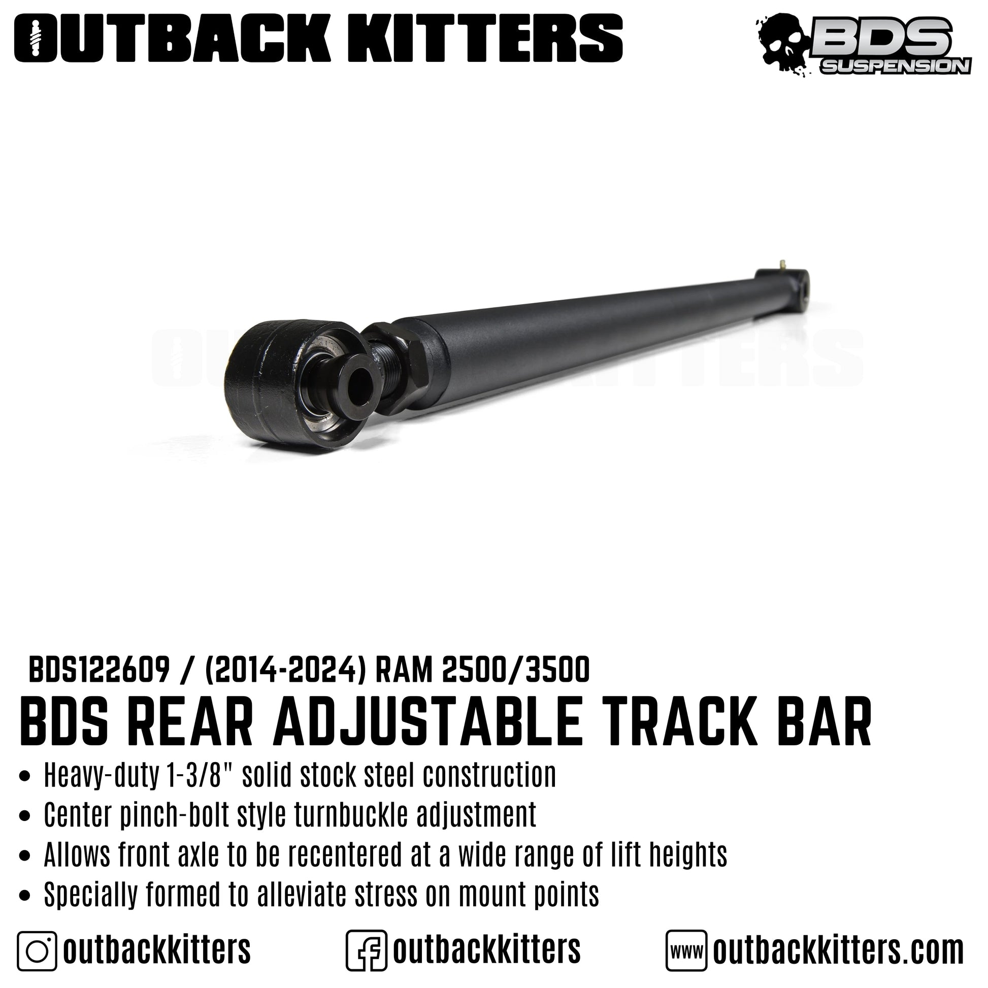 Rear Adjustable Track Bar