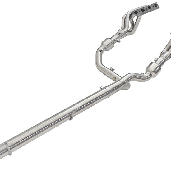 V8 5.7L Hemi Twisted Steel Long Tube Headers & Y Pip