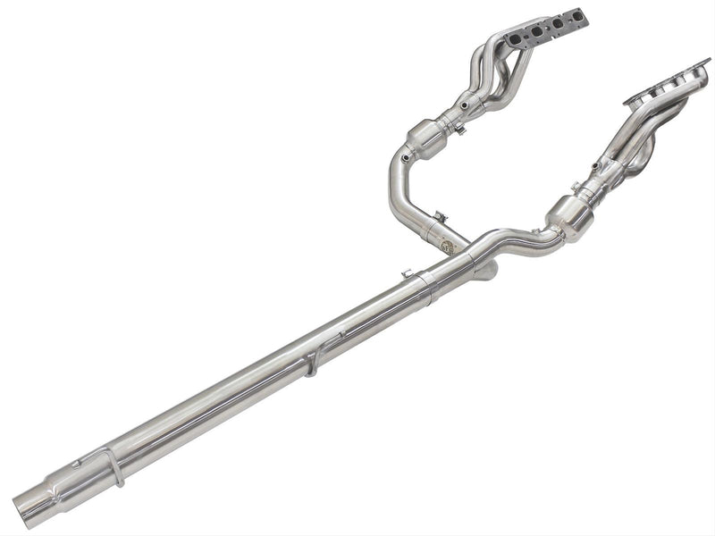 V8 5.7L Hemi Twisted Steel Long Tube Headers & Y Pip