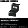 Outback Kitters 2020+ Ford F250 Winch Isolator Bracket