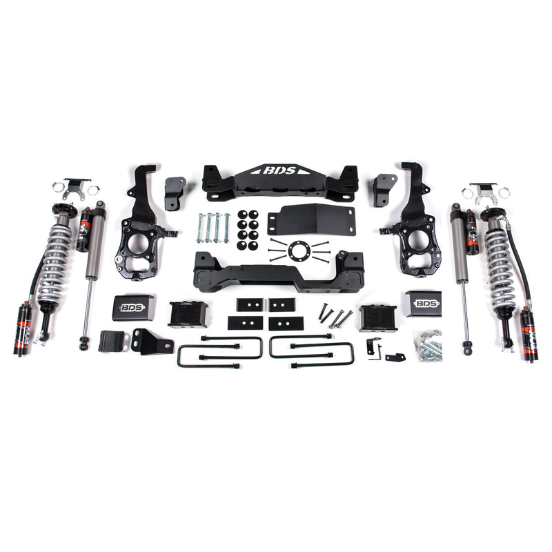 6" Lift Kit with Fox 2.5" Coilover DSC Shocks
