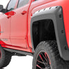 2" Pocket Style Smooth Fender Flares. Front & Rear