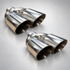 Exhaust ZR2 6.2L V8 Cat Back Single 3.5 to 3" Dual With Rear Resonators & Black Tips