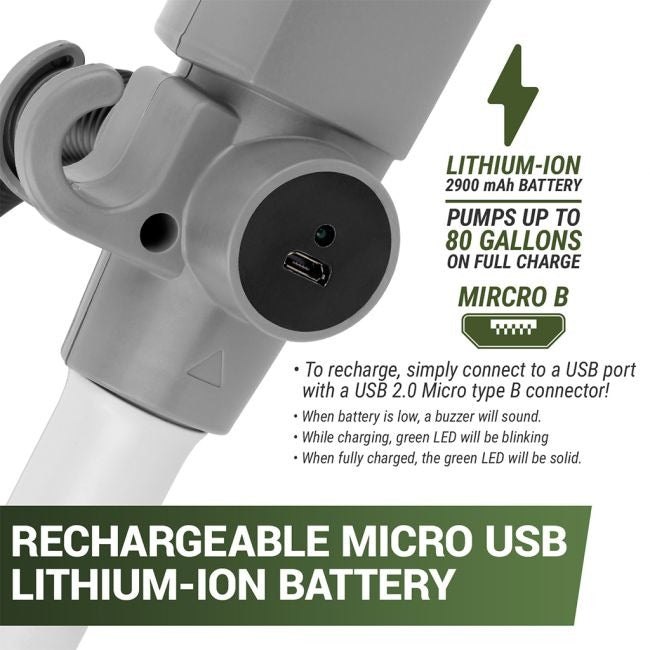 Rechargable Fuel Pump