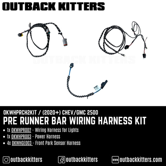 Pre Runner Bar Wiring Harness Kit (Excludes High Beam)