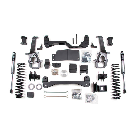 4" Lift Kit Front 4" Spacer + Rear Fox 2.0" Shocks
