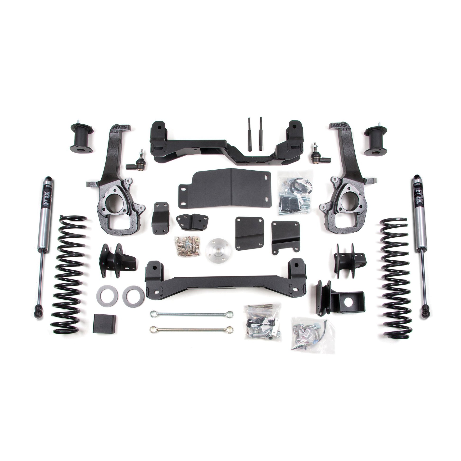 4" Lift Kit Front 4" Spacer + Rear Fox 2.0" Shocks