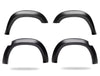 Extend-A-Fender Smooth Fender Flares, Black, Front & Rear