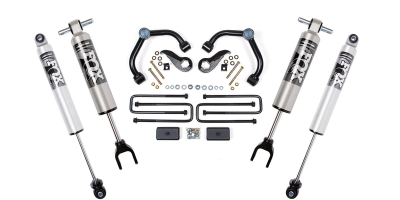 3" Lift Kit with Fox 2.5" HTO Shocks