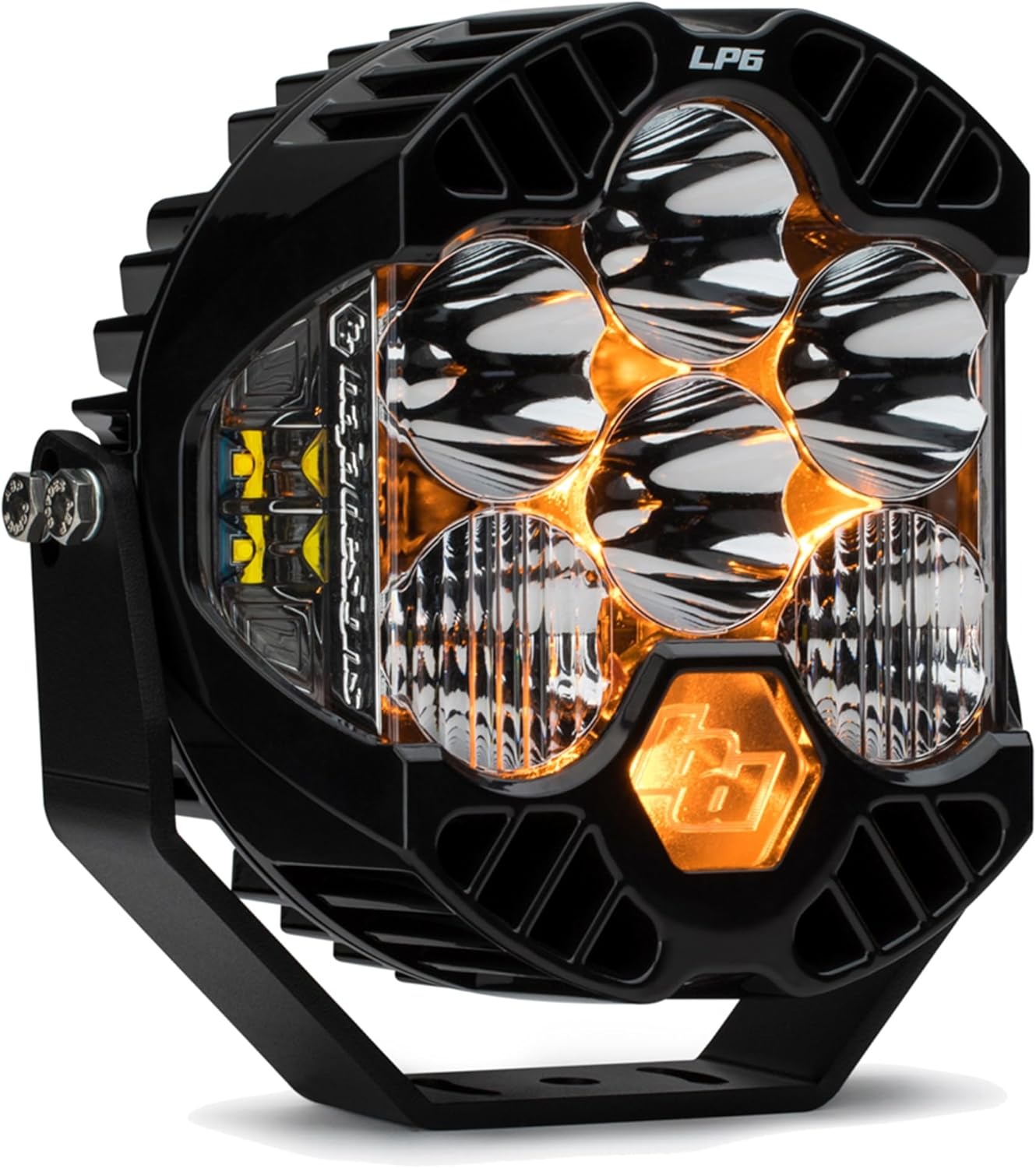 LP6 Pro, LED, Pattern: Driving/Combo, Lens Colour: Clear, Back Light: Amber