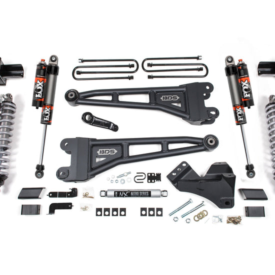 5" Lift Kit with Fox 2.5" PE DSC Coilover Shocks