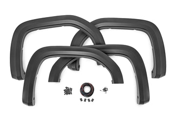 1" Smooth Fender Flares w/ Side Marker Lamps