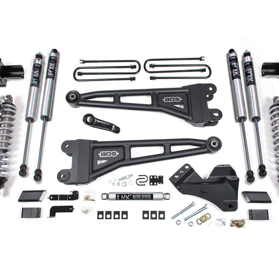 4" Lift Kit with Fox 2.5" Shocks