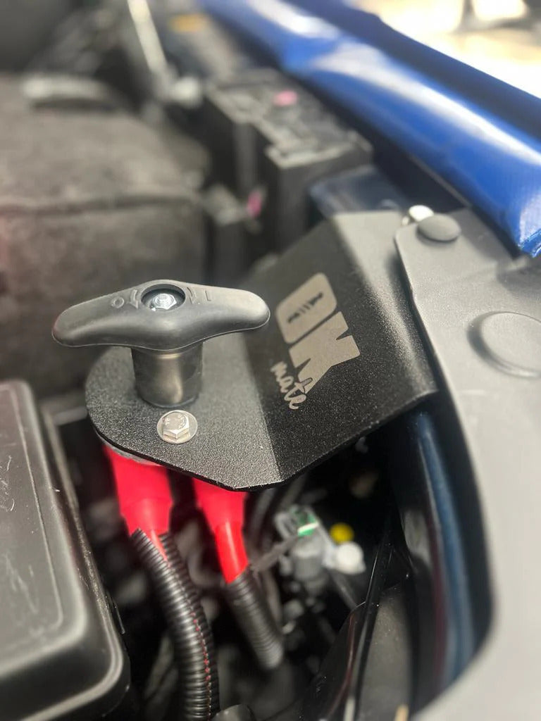 Isolator Bracket Kit, Powdercoated Black