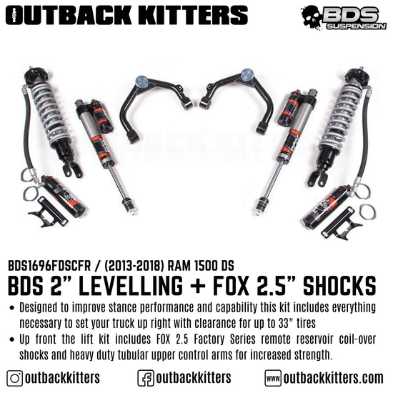 2" Levelling Kit with Fox 2.5"