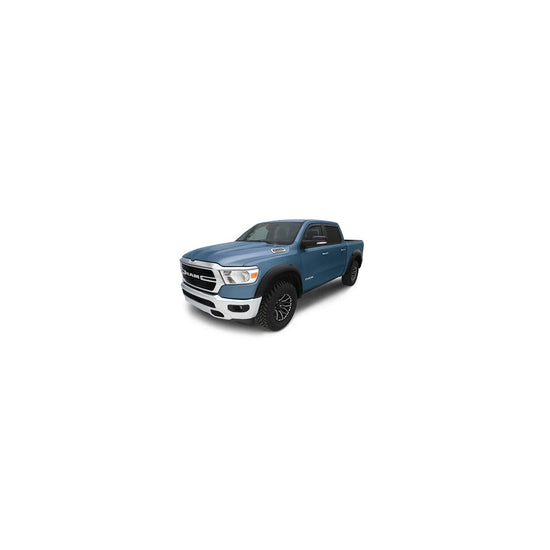 Extend-A-Flender Smooth Fender Flares, Black, Front & Rear
