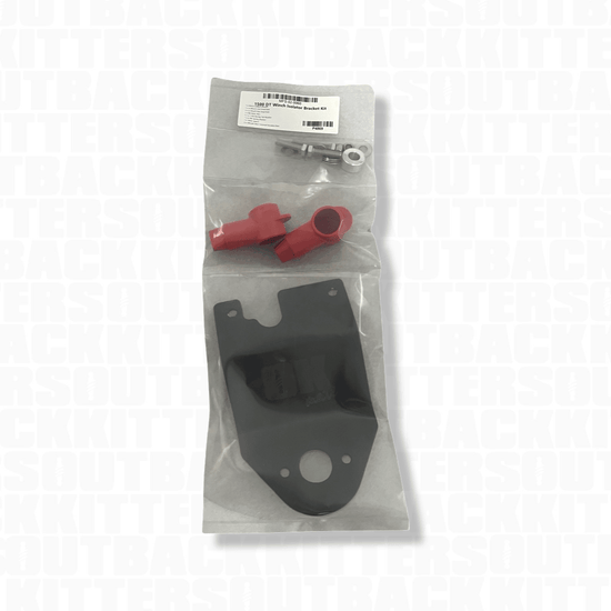 Isolator Bracket Kit, Powdercoated Black