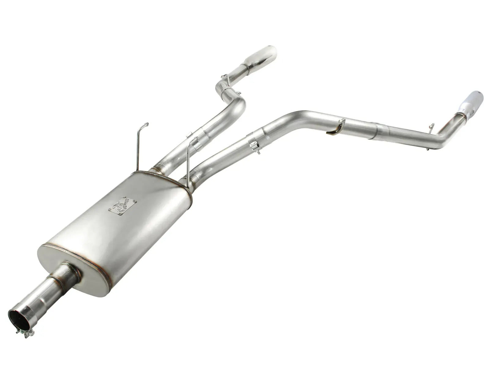 V8-5.7L Hemi Mach Force-XP 3inch 409 Stainless Steel Cat Back Polished Tip Exhaust System