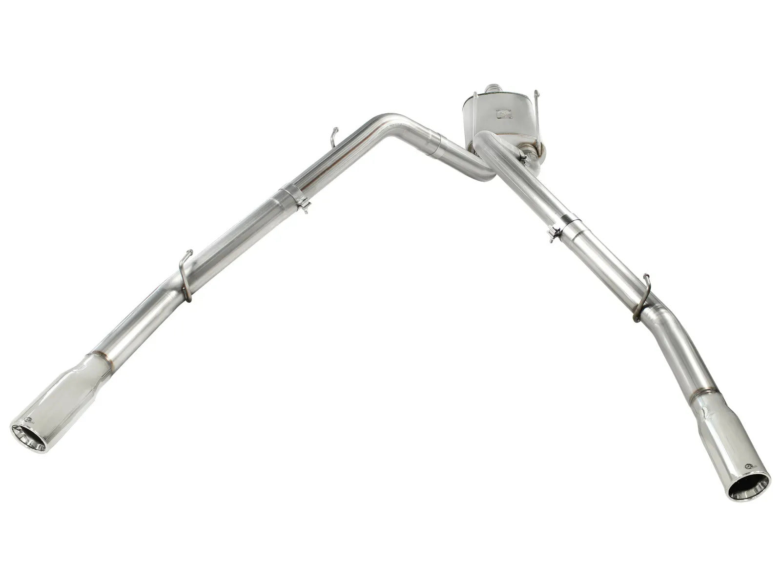 V8-5.7L Hemi Mach Force-XP 3inch 409 Stainless Steel Cat Back Polished Tip Exhaust System