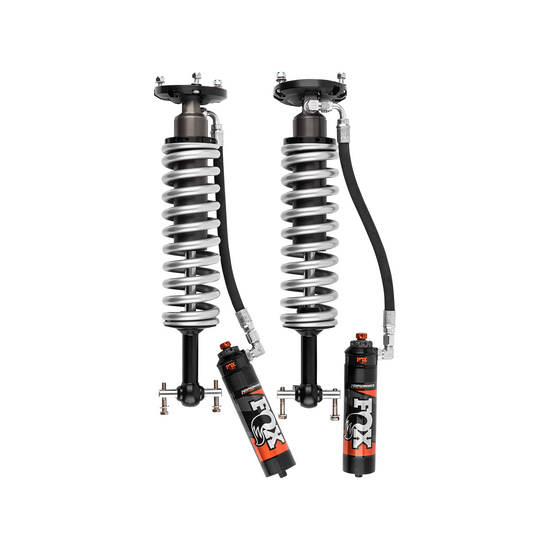 Front Fox Performance Elite Series 2.5" Coilover Remote Reservoir DSC Shocks, Suits 0-2" Lift, Set of 2