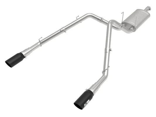 Apollo GT Series 3" 409 Stainless Steel Cat-Back Exhaust System with Black Tips