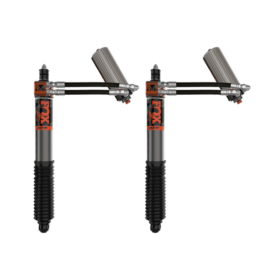 Rear Fox Factory Race Series 3.0" Internal Bypass Remote Reservoir DSC Shocks, Suits 1-2" Lift, Set of 2