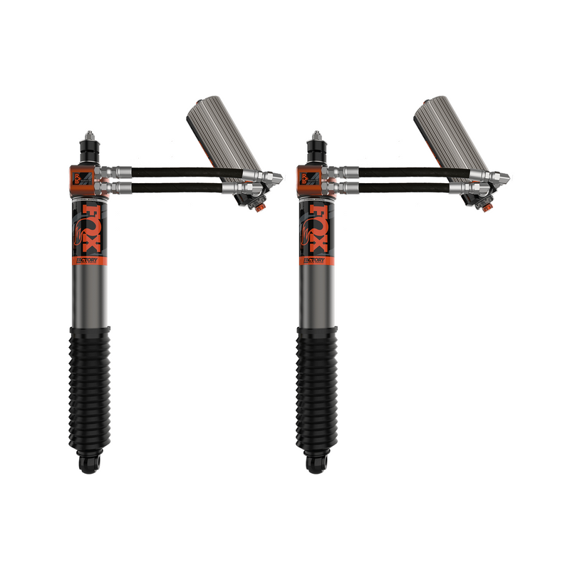 Rear Fox Factory Race Series 3.0" Internal Bypass Remote Reservoir DSC Shocks, Suits 1-2" Lift, Set of 2