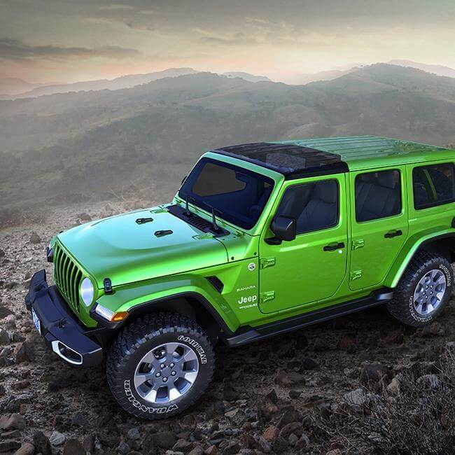 ClearLidz Jeep Wrangler JL Panoramic Freedom Top (2018+)